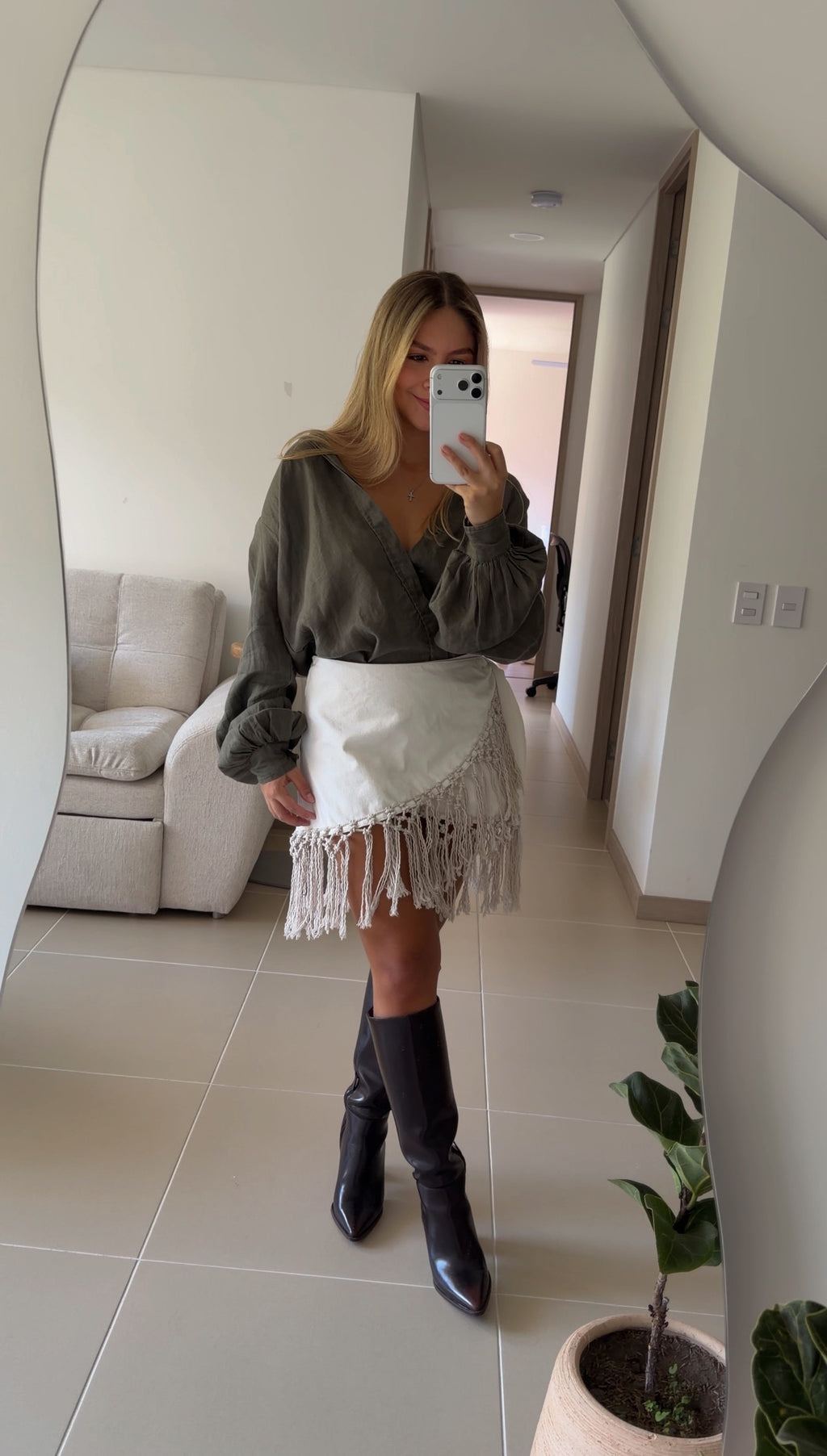 Falda Coral