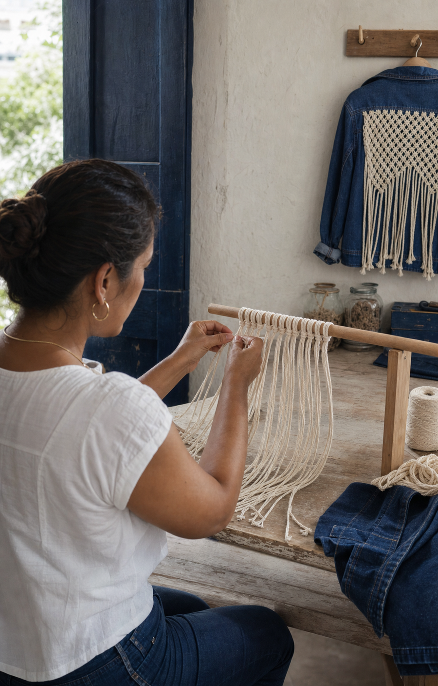 Montaje de cordones
